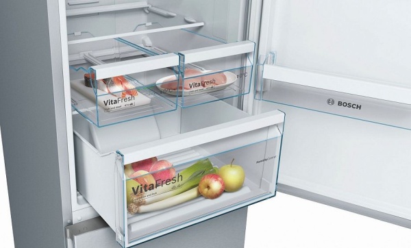 Холодильник Bosch KGN36MI3A нержавеющая сталь купить с доставкой по Москве и Московской области в интернет-магазине АваТехно