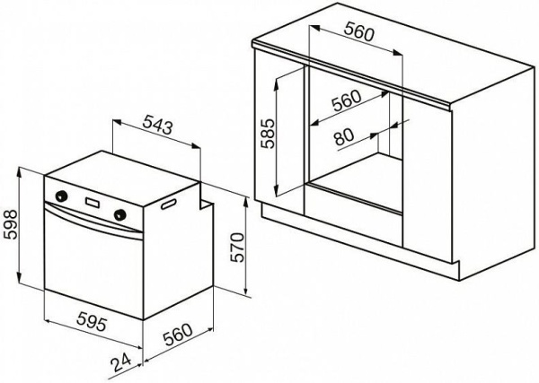 Духовой шкаф KORTING okb 760 fn купить с доставкой по Москве и Московской области в интернет-магазине АваТехно