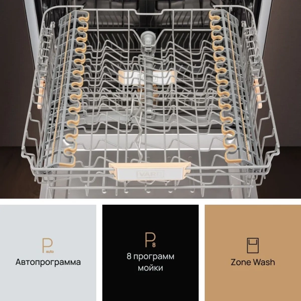 Посудомоечная машина VARD VDI613L купить с доставкой по Москве и Московской области в интернет-магазине АваТехно