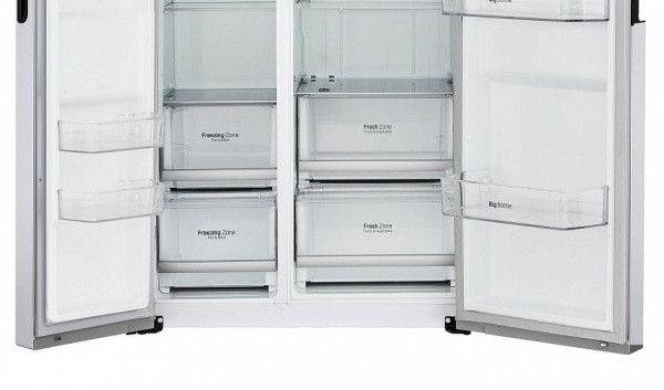 Холодильник Side-by-Side LG GC-B247JVUV купить с доставкой по Москве и Московской области в интернет-магазине АваТехно