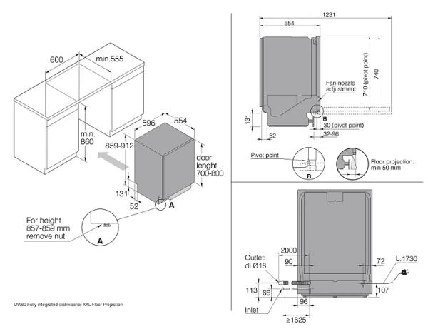 Посудомоечная машина ASKO DFI778UXXL купить с доставкой по Москве и Московской области в интернет-магазине АваТехно