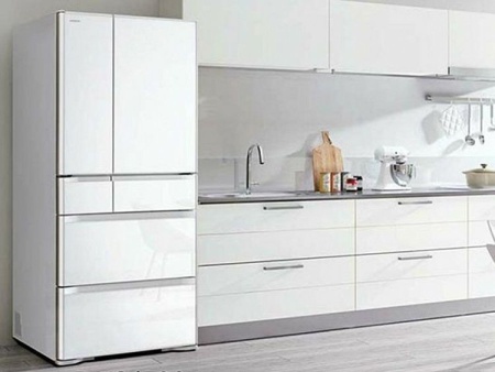 Холодильник  HITACHI R-G 690 GU XW (Crystal White) купить с доставкой по Москве и Московской области в интернет-магазине АваТехно