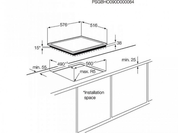 Поверхность AEG hk 654070 xb купить с доставкой по Москве и Московской области в интернет-магазине АваТехно