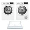 Комплект стиральная и сушильная машина Bosch WAN24200ME + WTN86201ME