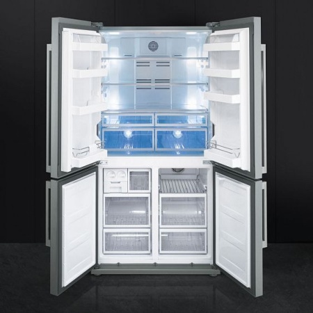 Холодильник side-by-side SMEG fq60xp купить с доставкой по Москве и Московской области в интернет-магазине АваТехно