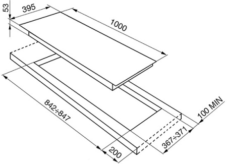 Варочная панель SMEG PX1402 купить с доставкой по Москве и Московской области в интернет-магазине АваТехно