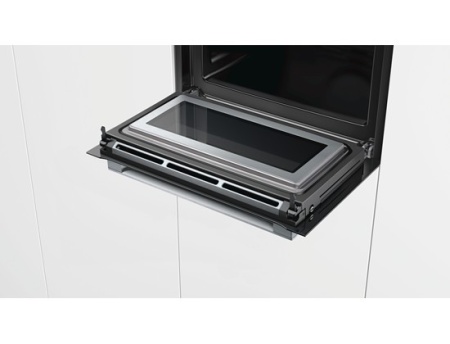 Компактный духовой шкаф с свч Bosch CMG633BS1 купить с доставкой по Москве и Московской области в интернет-магазине АваТехно