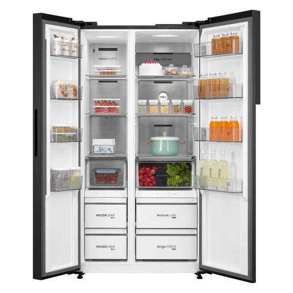 Холодильник Side-by-Side Toshiba GR-RS780WI-PMJ(06) купить с доставкой по Москве и Московской области в интернет-магазине АваТехно