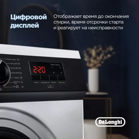 Стиральная машина DeLonghi CAMILLA L 724 V купить с доставкой по Москве и Московской области в интернет-магазине АваТехно