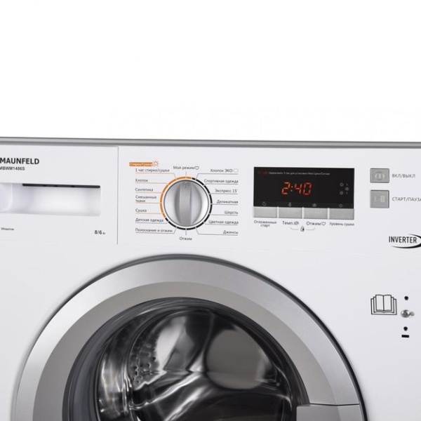 Стиральная машина MAUNFELD MBWM1486S купить с доставкой по Москве и Московской области в интернет-магазине АваТехно