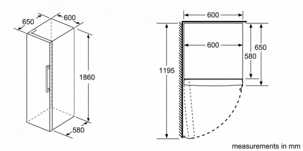 Холодильник Siemens KS36FPI3P нержавеющая сталь купить с доставкой по Москве и Московской области в интернет-магазине АваТехно