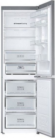 Холодильник Samsung RB38J7210SA нержавеющая сталь купить с доставкой по Москве и Московской области в интернет-магазине АваТехно