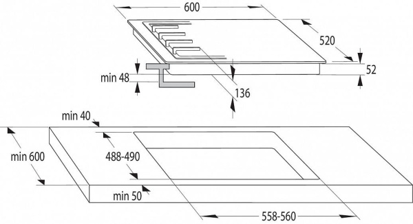 Варочная панель Gorenje GKTW641SYW купить с доставкой по Москве и Московской области в интернет-магазине АваТехно