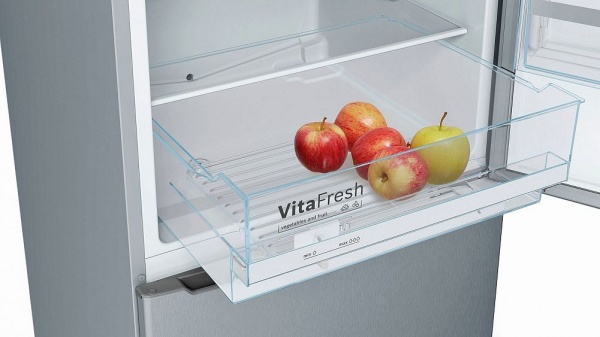 Холодильник Bosch KGV39VL2B серебристый купить с доставкой по Москве и Московской области в интернет-магазине АваТехно