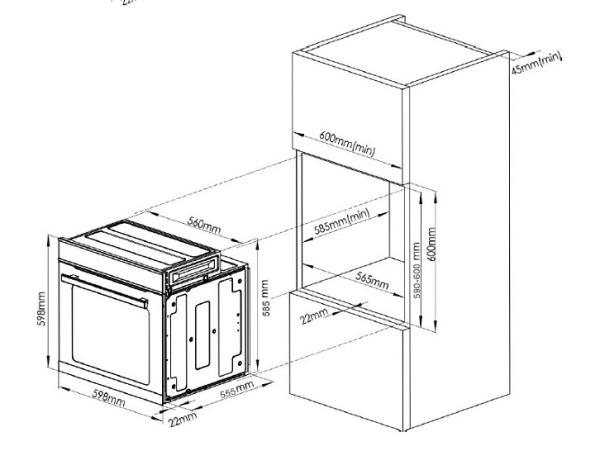 ДУХОВОЙ ШКАФ VARD VON564X купить с доставкой по Москве и Московской области в интернет-магазине АваТехно