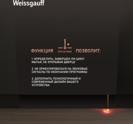 Посудомоечная машина WEISSGAUFF BDW 4525 купить с доставкой по Москве и Московской области в интернет-магазине АваТехно