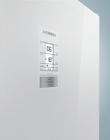 Холодильник Siemens KG56NLW30N белый купить с доставкой по Москве и Московской области в интернет-магазине АваТехно
