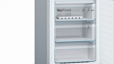 Холодильник Bosch KGN36ML3P серебристый купить с доставкой по Москве и Московской области в интернет-магазине АваТехно