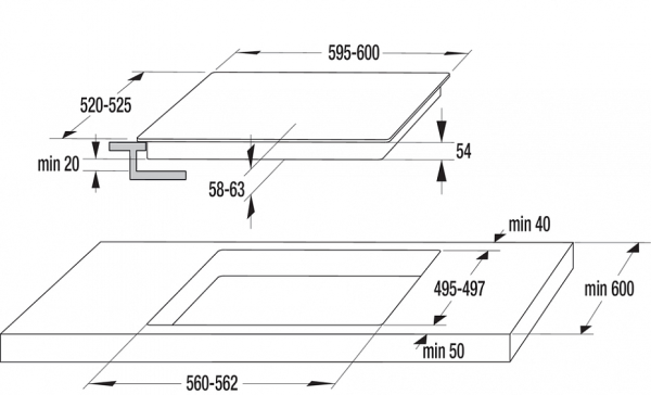 Варочная поверхность GORENJE IT640BSC купить с доставкой по Москве и Московской области в интернет-магазине АваТехно