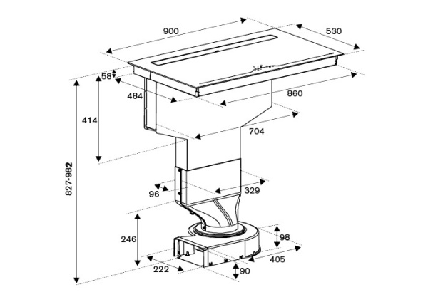 Варочная поверхность BERTAZZONI P904IBHNE купить с доставкой по Москве и Московской области в интернет-магазине АваТехно