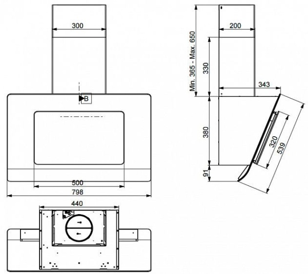 Вытяжка FABER 110.0324.928  INFINITY ACT WH A80 купить с доставкой по Москве и Московской области в интернет-магазине АваТехно