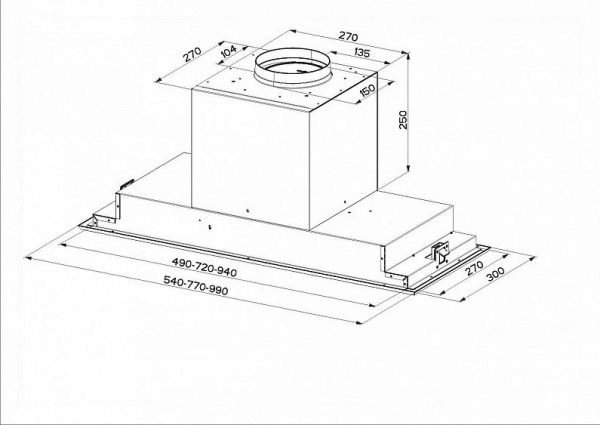 ВЫТЯЖКА FABER VICTORY 2.0 X A54 (110.0357.399) купить с доставкой по Москве и Московской области в интернет-магазине АваТехно