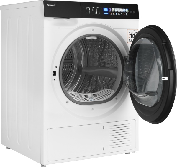 Комплект стиральной и сушильной машины Weissgauff WM 999 Full Touch DC Inverter Steam + WD 999 Heat Pump Full Touch купить с доставкой по Москве и Московской области в интернет-магазине АваТехно