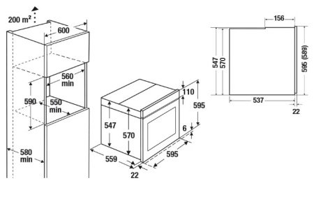 Духовой шкаф Kuppersbusch B 6550.0 G9 купить с доставкой по Москве и Московской области в интернет-магазине АваТехно