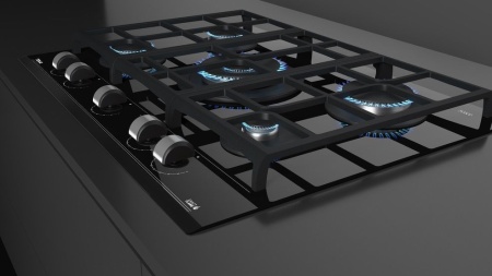 Газовая панель TEKA GZC 75330 XBN NIGHT RIVER BLACK (112570061) купить с доставкой по Москве и Московской области в интернет-магазине АваТехно