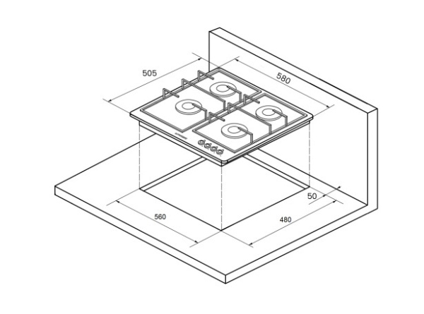 Поверхность KUPPERSBERG fv 6 tgrz ant bronze купить с доставкой по Москве и Московской области в интернет-магазине АваТехно