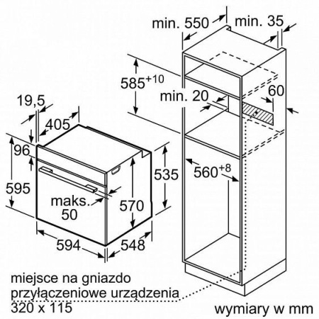 Духовой шкаф Bosch HBA 2780S0 черный купить с доставкой по Москве и Московской области в интернет-магазине АваТехно