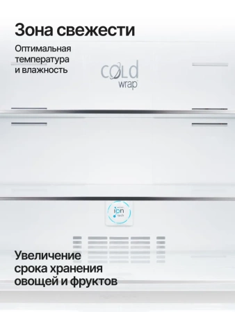 ХОЛОДИЛЬНИК KUPPERSBERG NMFV 18591 BK SILVER купить с доставкой по Москве и Московской области в интернет-магазине АваТехно