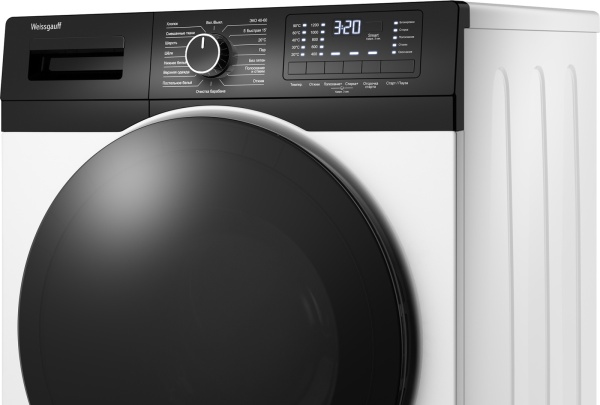 Комплект стиральной и сушильной машины Weissgauff WM 61210 DC Inverter Steam + WD 6148 D Heat Pump купить с доставкой по Москве и Московской области в интернет-магазине АваТехно