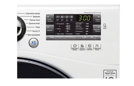 Стиральная машина с фронтальной загрузкой LG FH4A8JDS2 купить с доставкой по Москве и Московской области в интернет-магазине АваТехно