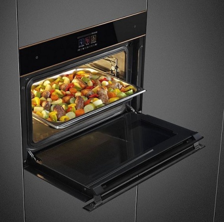 Духовой шкаф SMEG SF4604WVCPNR купить с доставкой по Москве и Московской области в интернет-магазине АваТехно