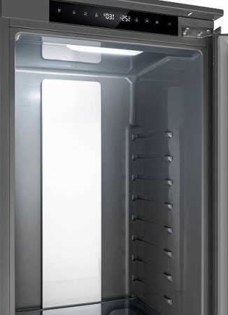 Встраиваемый холодильник WEISSGAUFF WRKI 2000 Total NoFrost Inverter Premium EcoFresh Inox купить с доставкой по Москве и Московской области в интернет-магазине АваТехно