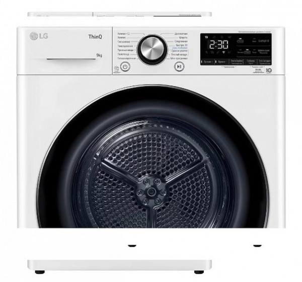 Сушильная машина LG DC90V9V9WN купить с доставкой по Москве и Московской области в интернет-магазине АваТехно