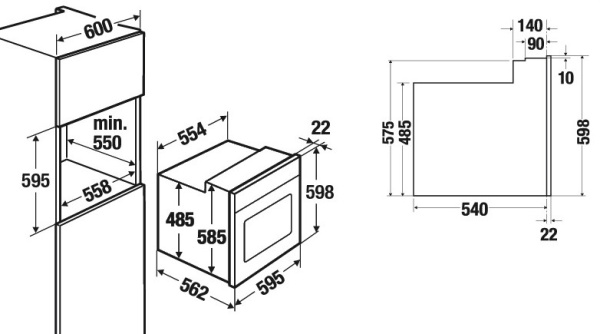 Духовой шкаф KUPPERSBUSCH eebp6260.0wx1 купить с доставкой по Москве и Московской области в интернет-магазине АваТехно