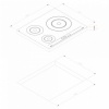 Варочная поверхность TEKA IBC 63900 TTC BLACK (112520008) купить с доставкой по Москве и Московской области в интернет-магазине АваТехно