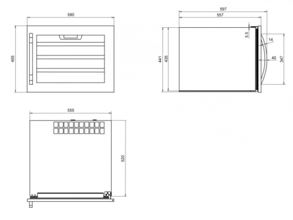 Винный шкаф IP INDUSTRIE jg 22 ax купить с доставкой по Москве и Московской области в интернет-магазине АваТехно
