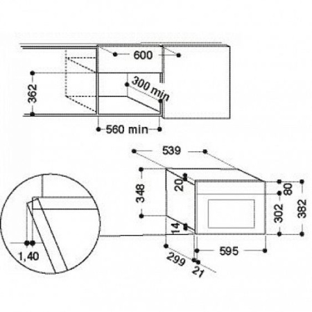 Микроволновая печь WHIRLPOOL AMW730/WH купить с доставкой по Москве и Московской области в интернет-магазине АваТехно