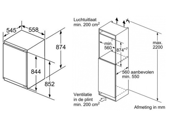 Встраиваемая морозильная камера BOSCH GIV21AF20R купить с доставкой по Москве и Московской области в интернет-магазине АваТехно
