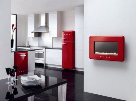 Холодильник Smeg FAB50RRD купить с доставкой по Москве и Московской области в интернет-магазине АваТехно
