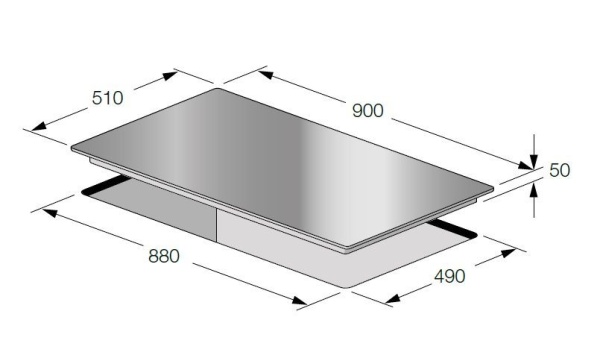 Варочная панель FULGOR FSH 905 ID TS BK купить с доставкой по Москве и Московской области в интернет-магазине АваТехно