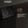Стеклокерамическая панель Weissgauff HV 640 B купить с доставкой по Москве и Московской области в интернет-магазине АваТехно