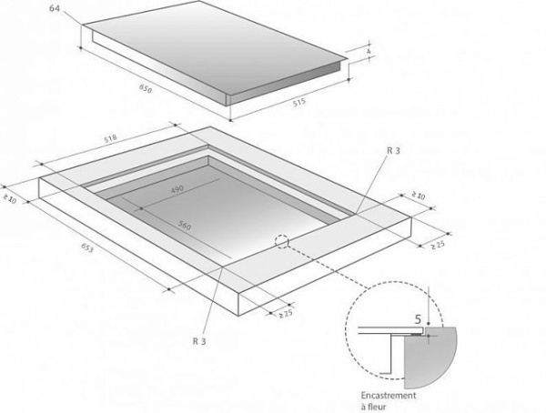 Варочная поверхность DE DIETRICH DPI7540B купить с доставкой по Москве и Московской области в интернет-магазине АваТехно