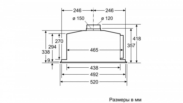 Вытяжка NEFF D55ML66N1 купить с доставкой по Москве и Московской области в интернет-магазине АваТехно