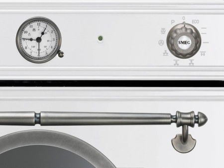 Духовой шкаф Smeg SC700BS-8 белый купить с доставкой по Москве и Московской области в интернет-магазине АваТехно