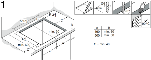 Варочная поверхность NEFF T36FD40W2 купить с доставкой по Москве и Московской области в интернет-магазине АваТехно