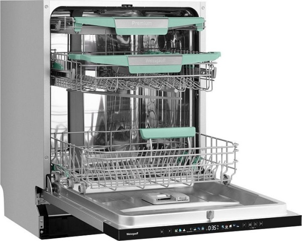 Встраиваемая посудомоечная машина WEISSGAUFF BDW 6140 купить с доставкой по Москве и Московской области в интернет-магазине АваТехно